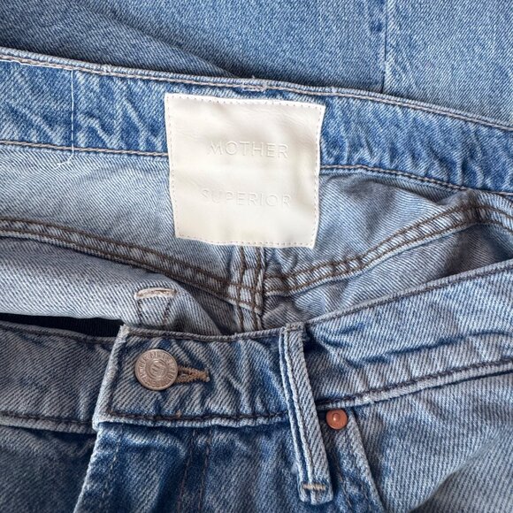 Mother The Half-Pipe Ankle Jeans Size 31 Women's This Is How I Roll - Picture 10 of 10